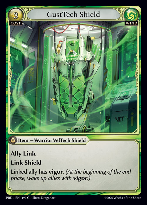 GustTech Shield - .asphodel/paradise - C Wind