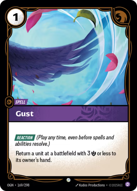 Gust - 169/298 - C Chaos