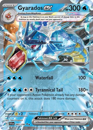 Gyarados ex - 045/198 - Scarlet & Violet