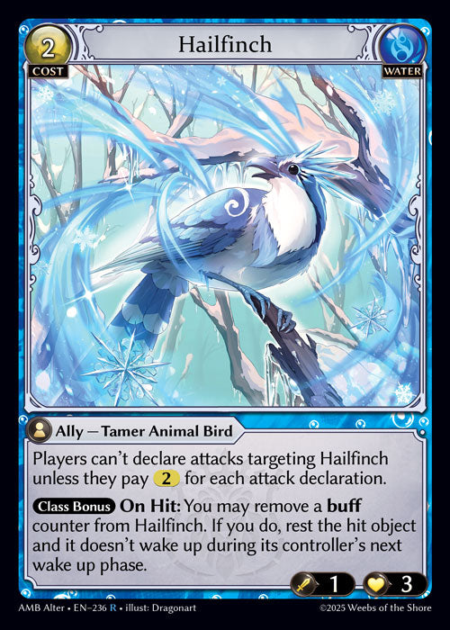 Hailfinch - Mortal Ambition R Water