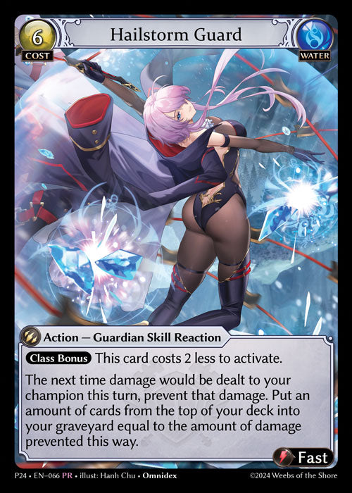 Hailstorm Guard - Promotional Cards