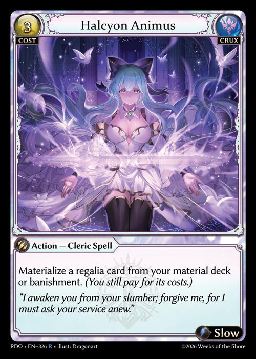 Halcyon Animus - Radiant Origins - R Crux