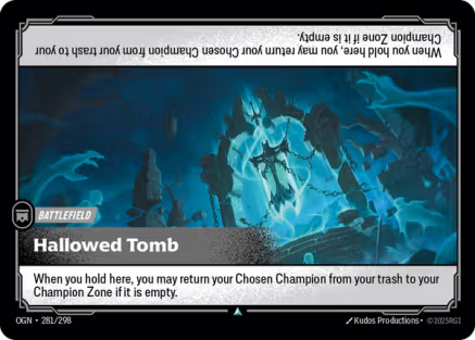Hallowed Tomb - 281/298 - U Bf