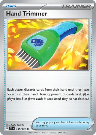 Hand Trimmer - 150/162 - Temporal Forces 