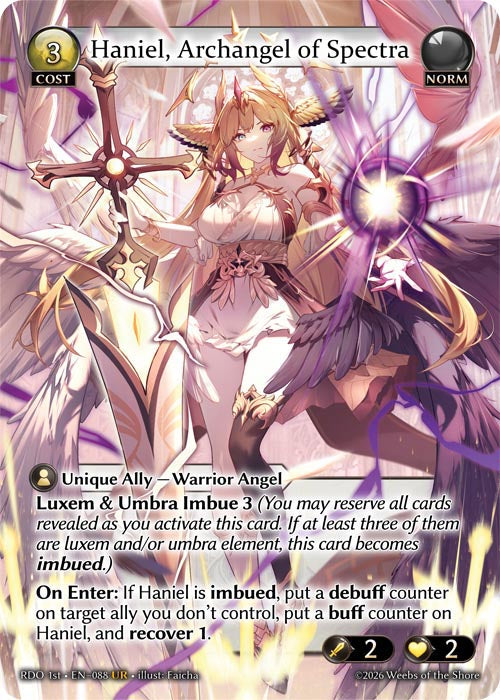 Haniel, Archangel of Spectra - Radiant Origins - UR Norm