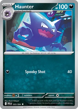 Haunter - 055/094 - Phantasmal Flames