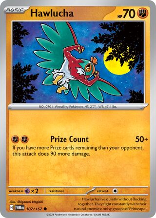 Hawlucha - 107/167 - Twilight Masquerade 
