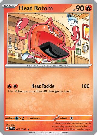Heat Rotom - 013/091 - Paldean Fates 