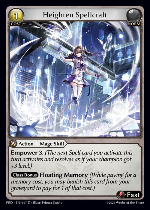 Heighten Spellcraft - .asphodel/paradise - C Norm