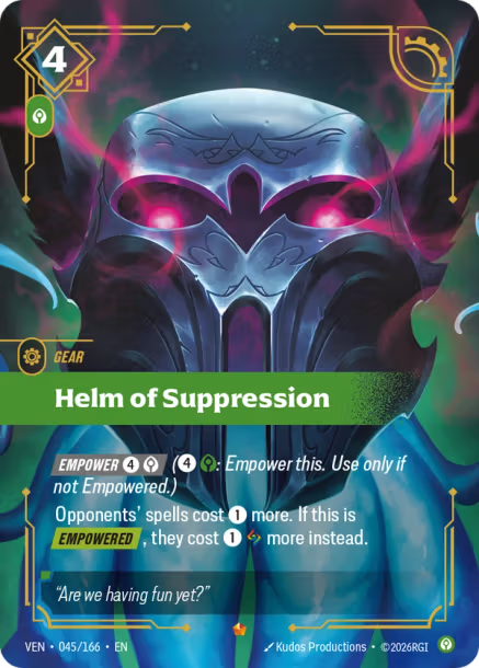 Helm of Suppression - 045/166 - Epic Calm