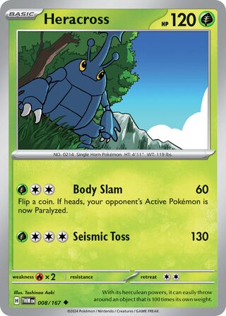 Heracross - 008/167 - Twilight Masquerade 