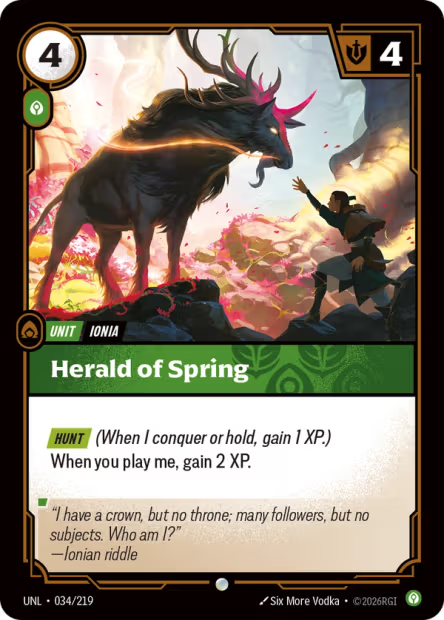 Herald of Spring - 034/219 - C Calm