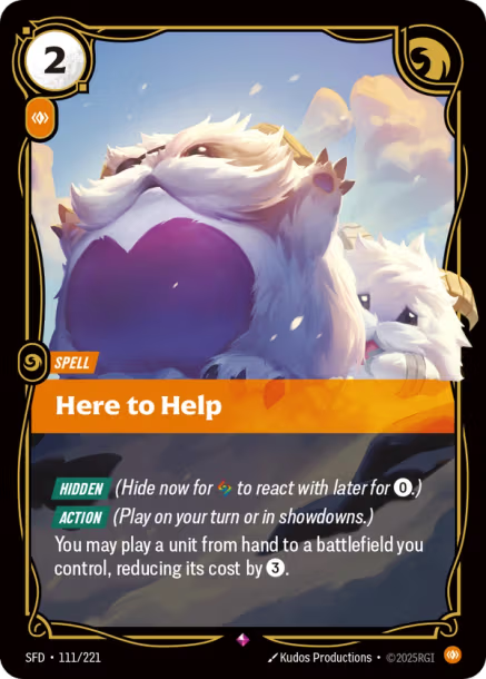 Here to Help - 111/221 - R Body