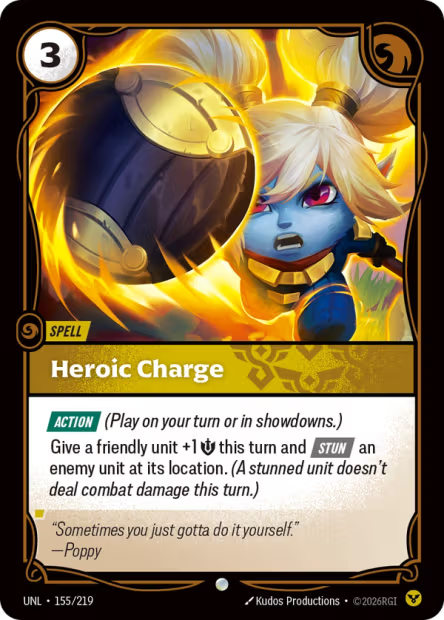 Heroic Charge - 155/219 - C Order