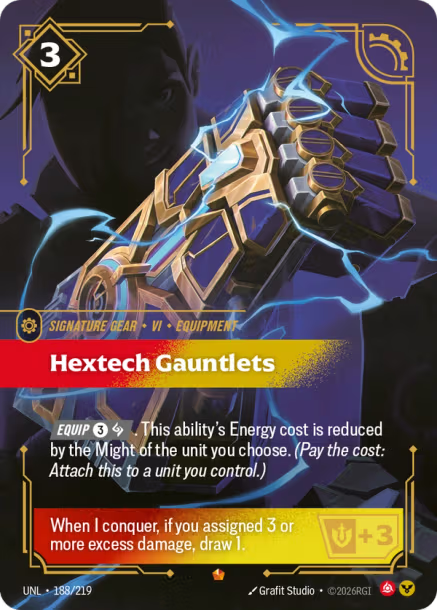 Hextech Gauntlets - 188/219 - Epic