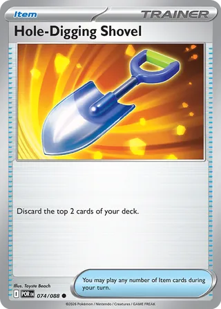 Hole-Digging Shovel - 074/088 - Perfect Order