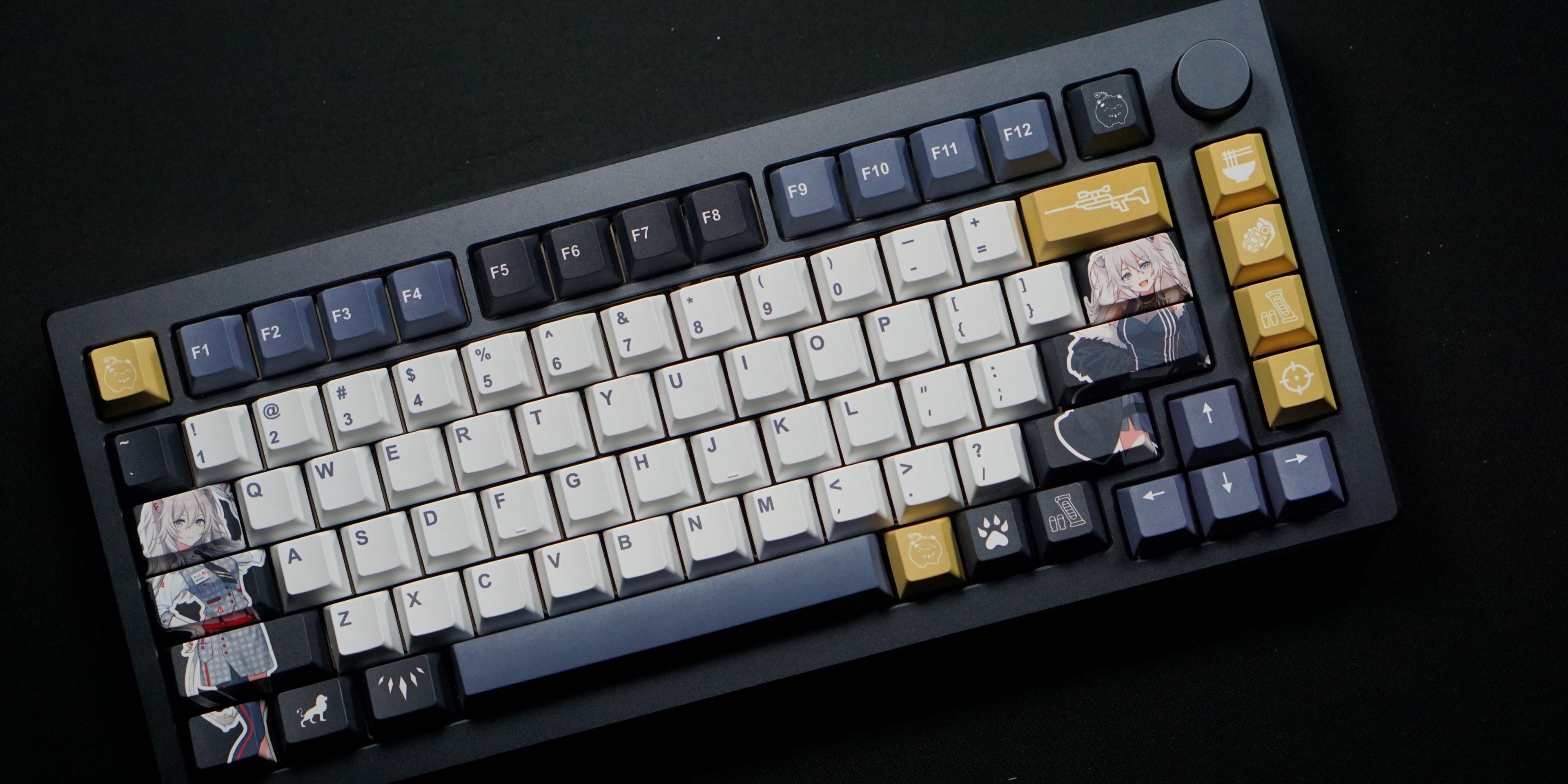 Hololive Shishiro Botan Keycaps Set