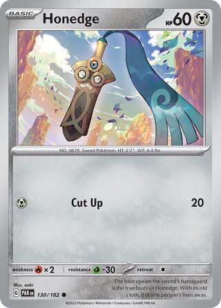 Honedge - 130/182 - Paradox Rift 
