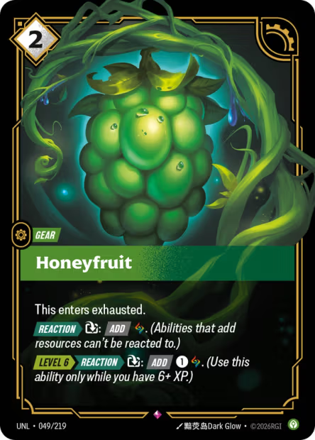 Honeyfruit - 049/219 - R Calm