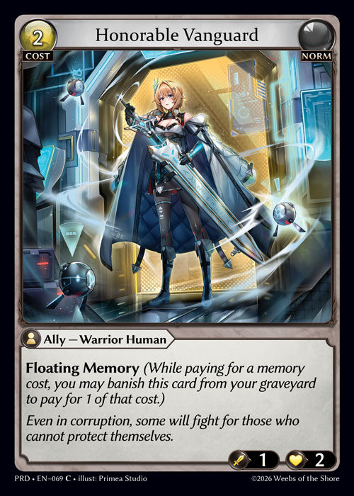 Honorable Vanguard - .asphodel/paradise - C Norm