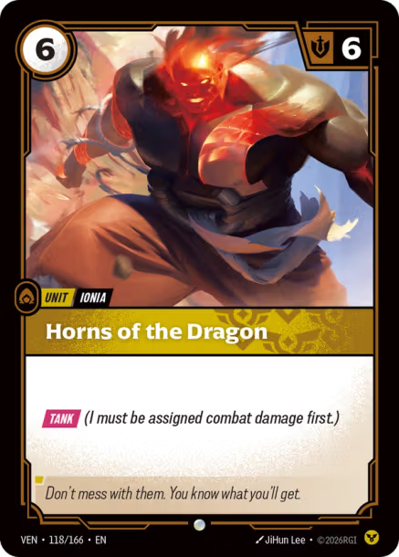 Horns of the Dragon - 118/166 - C Order