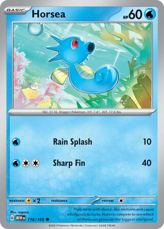 Horsea - 116/165 - 151