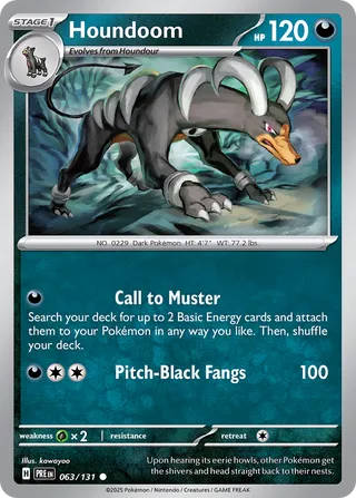 Houndoom - 063/131 - Prismatic Evolutions