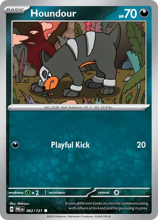 Houndour - 062/131 - Prismatic Evolutions