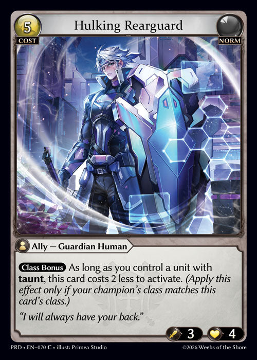  Hulking Rearguard - .asphodel/paradise - C Norm
