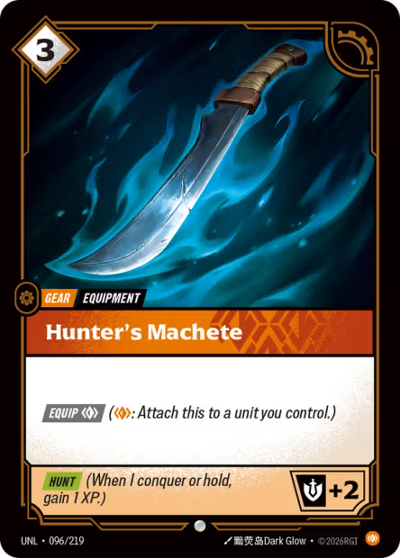 Hunter's Machete - 096/219 - C Body
