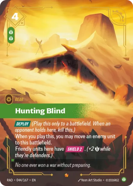 Hunting Blind - 044/167 - Epic Calm