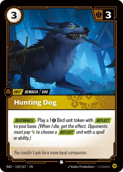 Hunting Dog - 119/167 - C Order