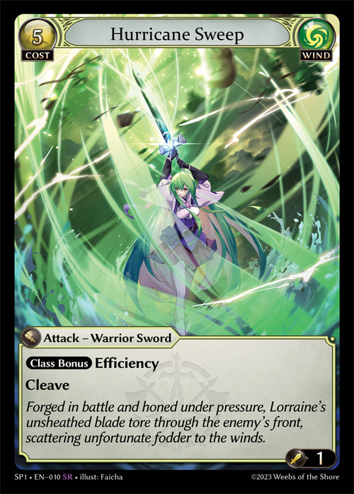 Hurricane Sweep - Supporter Pack 3