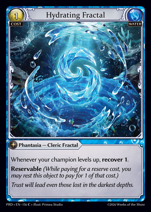 Hydrating Fractal - .asphodel/paradise - C Water