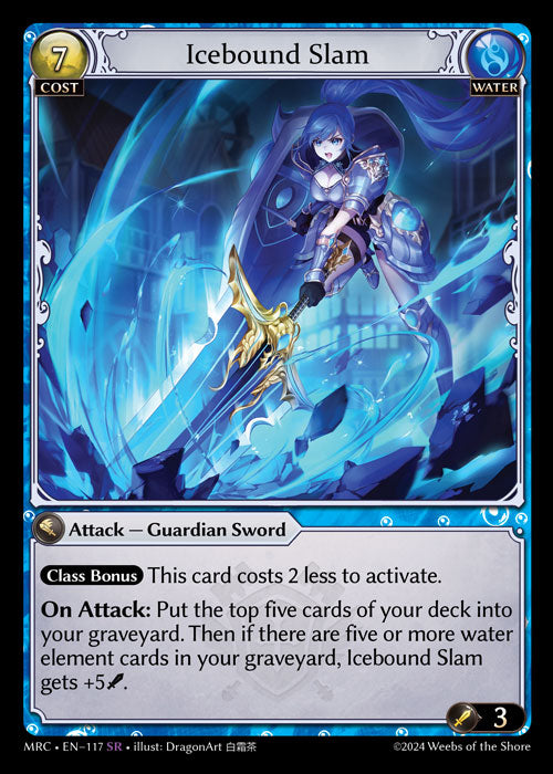 Icebound Slam  - Mercurial Heart -  SR Water