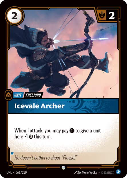Icevale Archer - 065/219 - C Mind