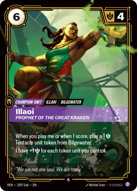 Illaoi, Prophet of the Great Kraken - 109/166 - R Chaos