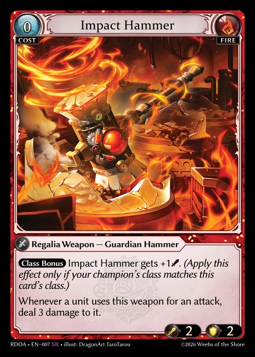 Impact Hammer (Armaments) - Radiant Origins - SR Fire