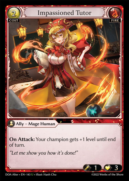 Impassioned Tutor - Dawn of Ashes