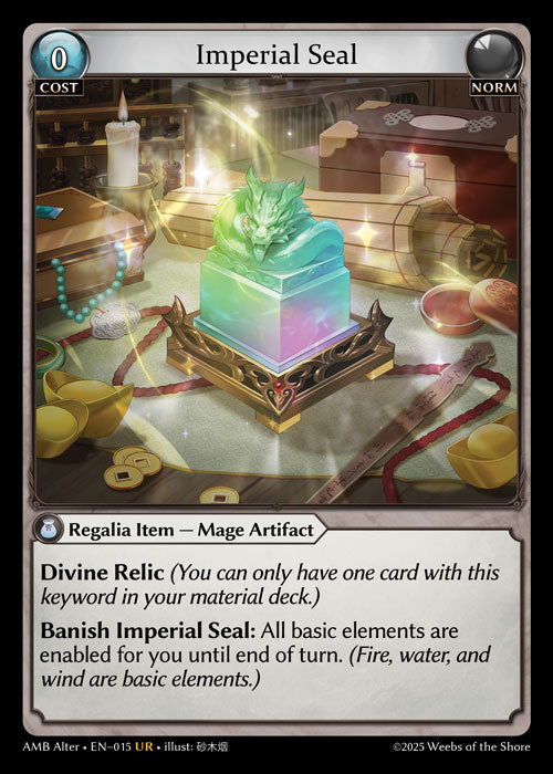 Imperial Seal - Mortal Ambition UR Norm