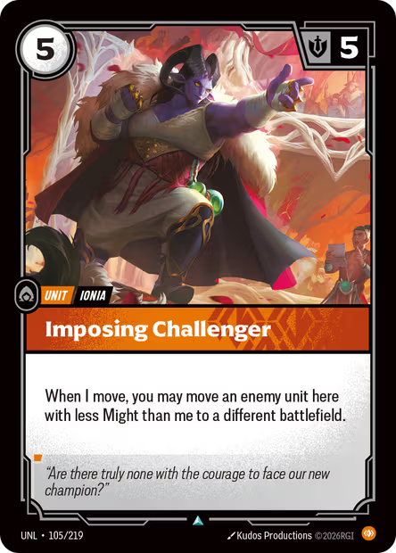 Imposing Challenger - 105/219 - U Body