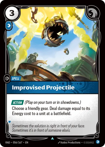 Improvised Projectile - 056/167 - U Mind