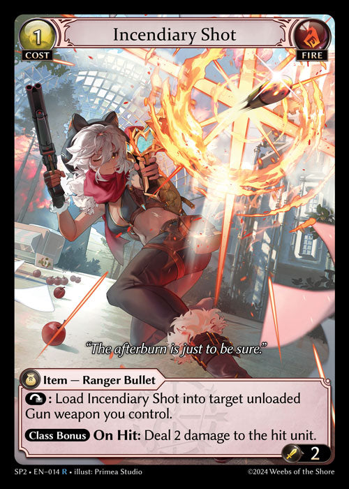 Incendiary Shot - Supporter Pack 2