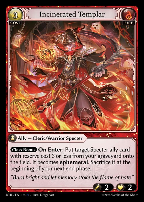 Incinerated Templar - Distorted Reflections