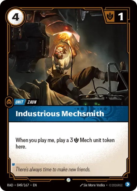 Industrious Mechsmith - 049/167 - C Mind