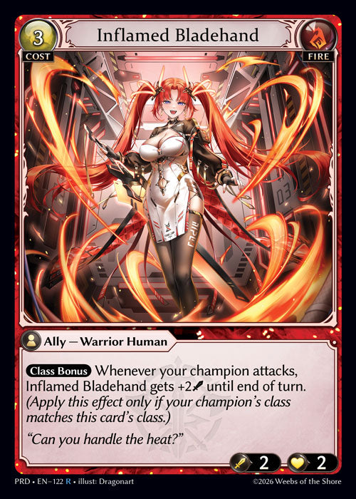 Inflamed Bladehand - .asphodel/paradise - R Fire