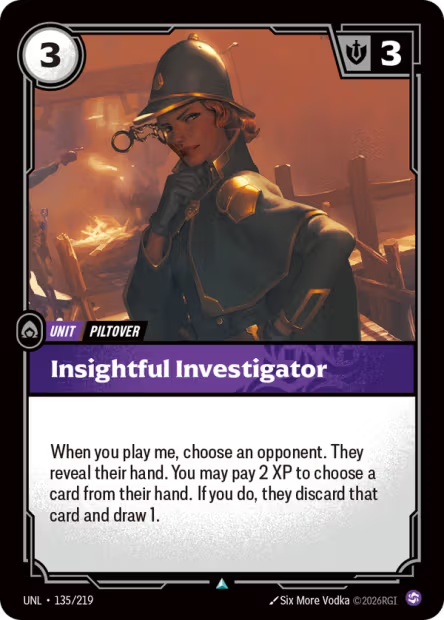 Insightful Investigator - 135/219 - U Chaos