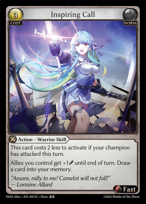 Inspiring Call - Dawn of Ashes