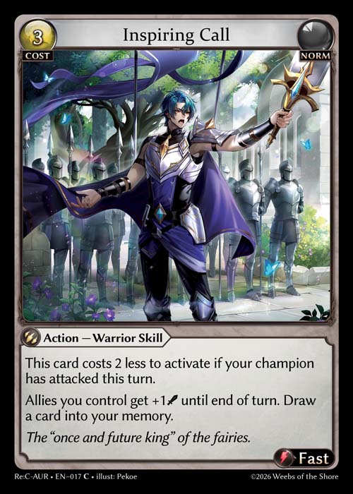 Inspiring Call - Re:Collection Aurelian Regent - C Norm