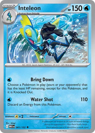 Inteleon - 041/132 - Mega Evolution